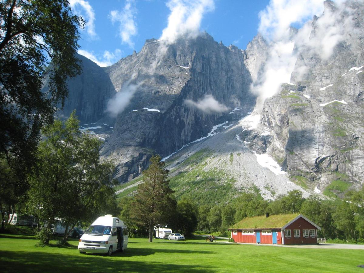 Trollveggen Camping Åndalsnes Exterior foto